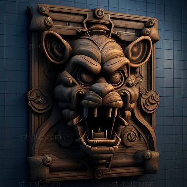 3D модель Игра Five Nights at Freddys (STL)